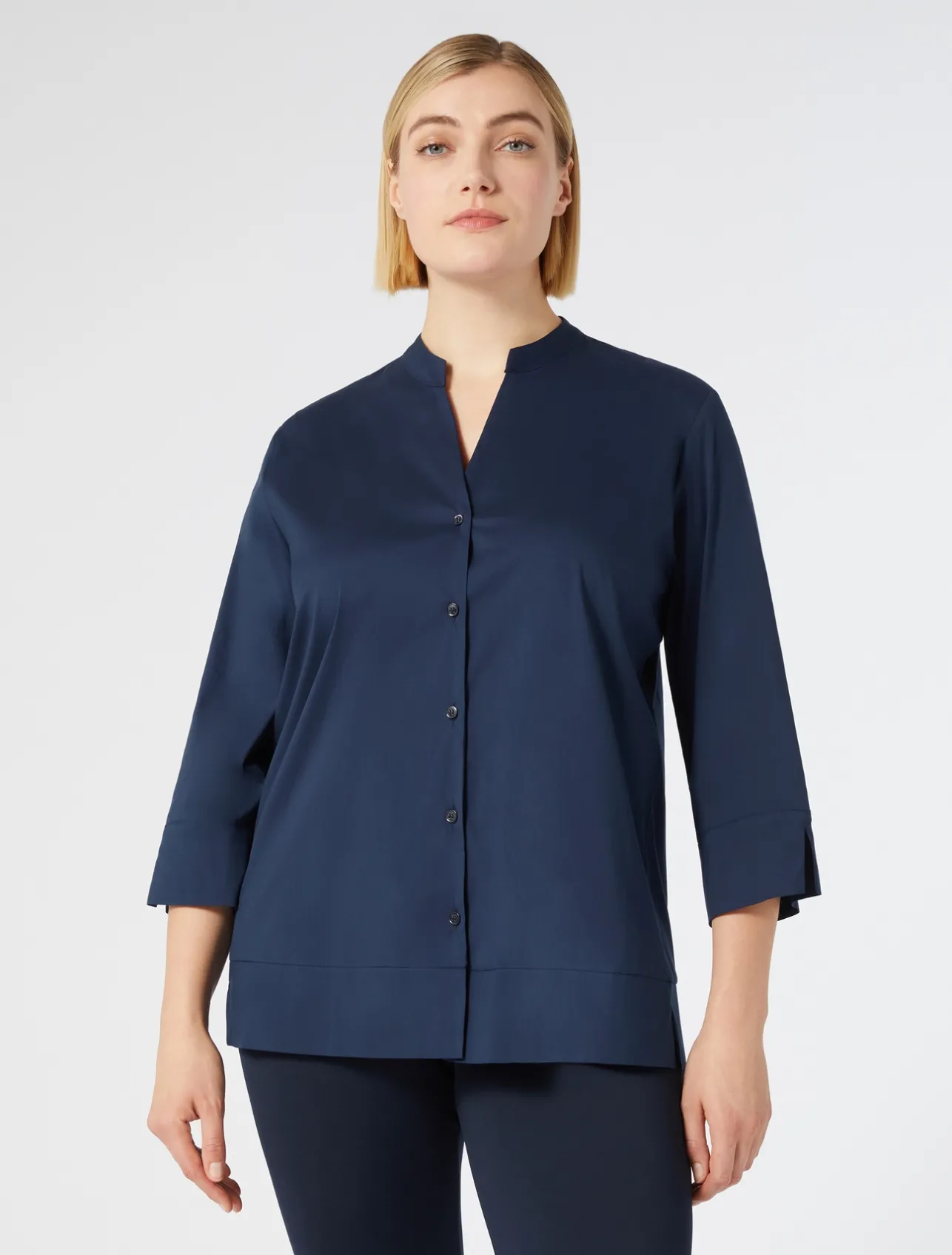 Camicia in popeline stretch*Marina Rinaldi Hot