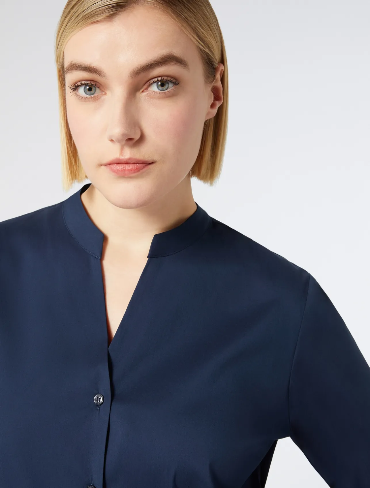 Camicia in popeline stretch*Marina Rinaldi Hot