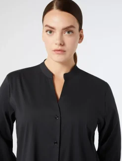 Camicia in popeline stretch*Marina Rinaldi Online