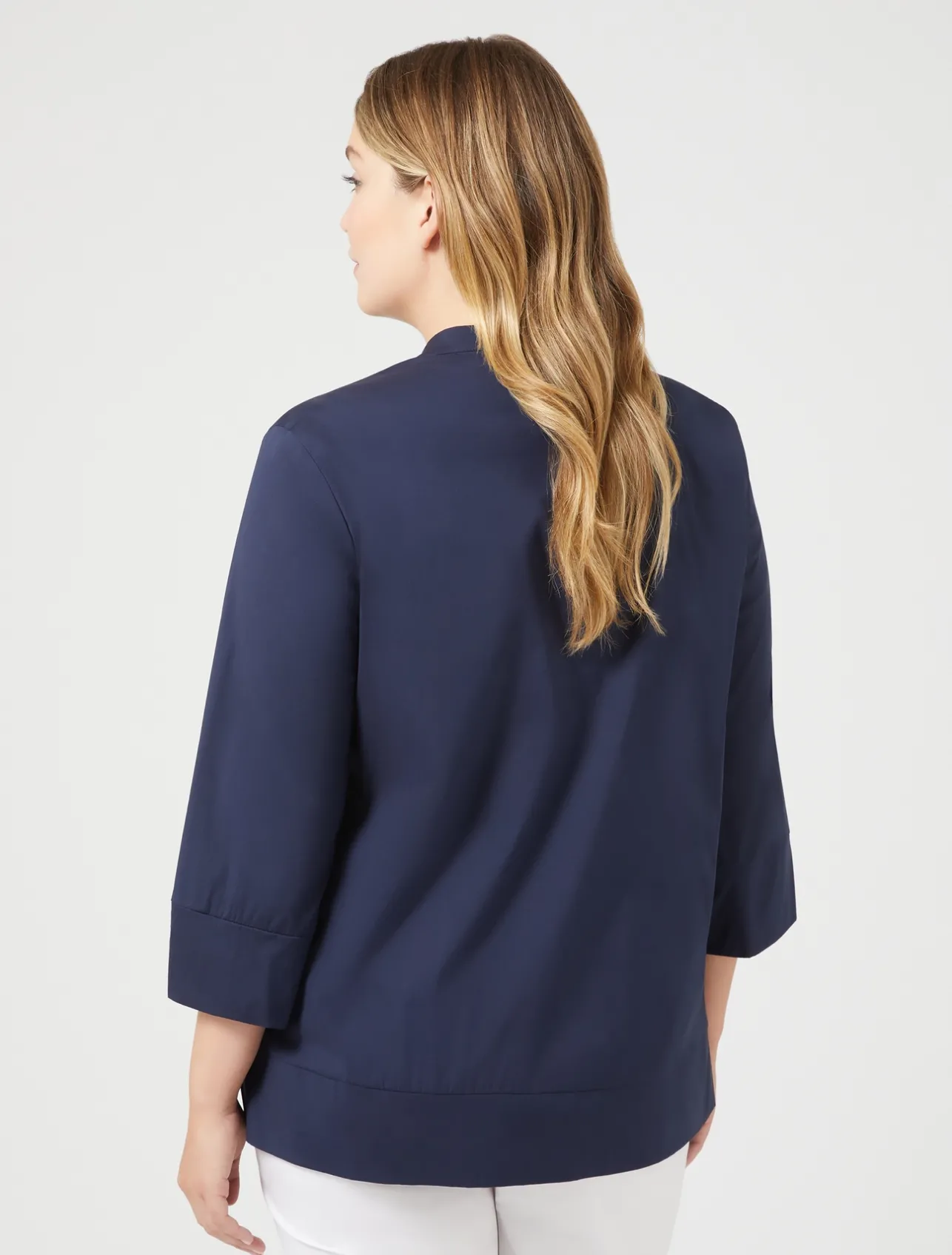 Camicia in popeline stretch*Marina Rinaldi Best