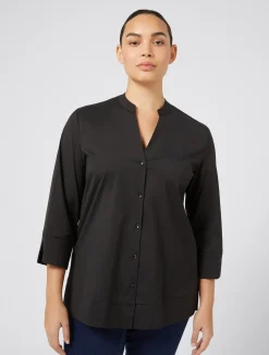 Camicia in popeline stretch*Marina Rinaldi Fashion
