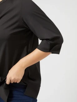 Camicia in popeline stretch*Marina Rinaldi Fashion