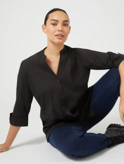 Camicia in popeline stretch*Marina Rinaldi Fashion