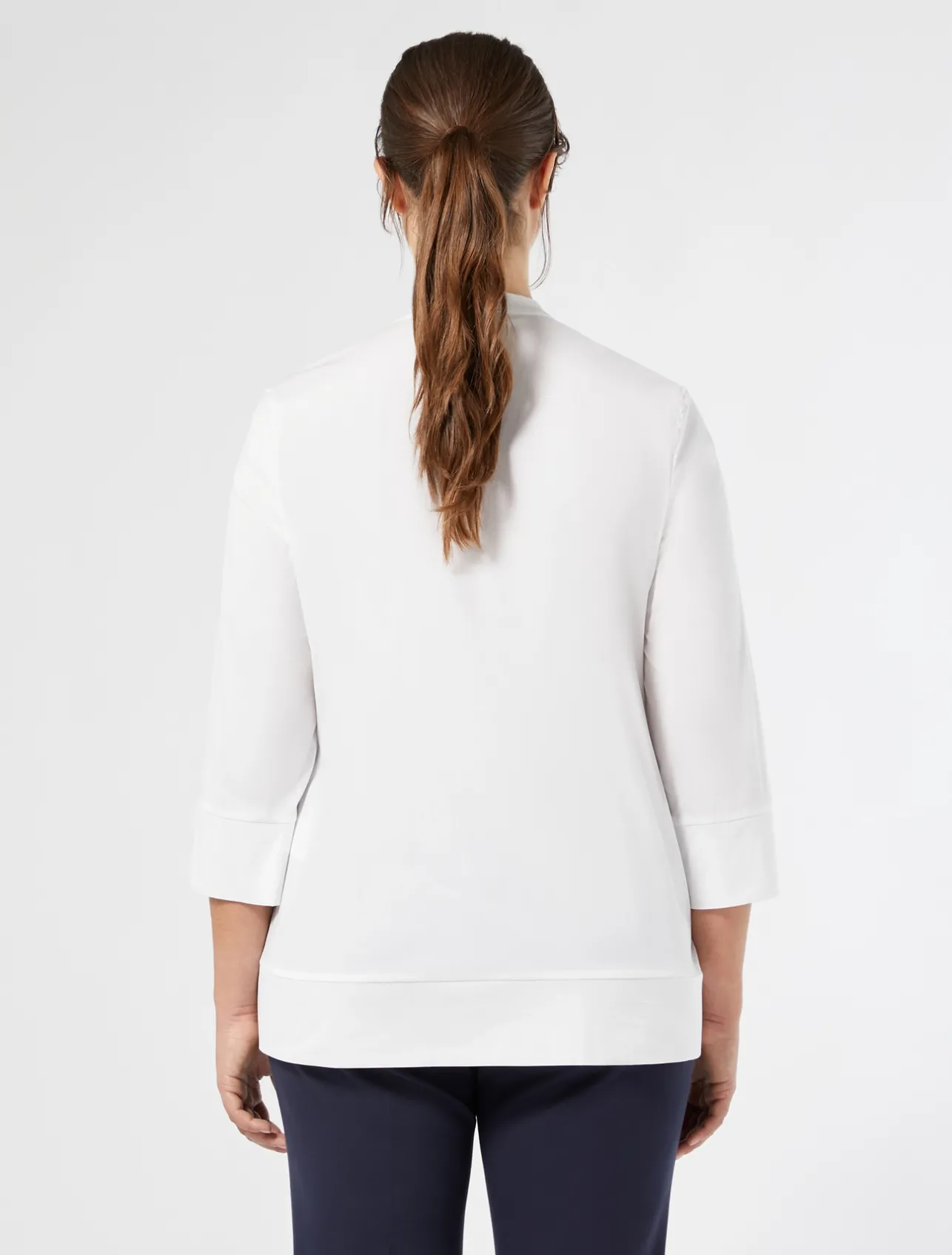 Camicia in popeline stretch*Marina Rinaldi Best