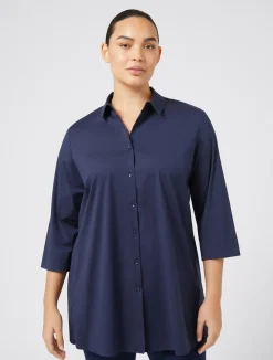 Camicia in popeline stretch*Marina Rinaldi Hot