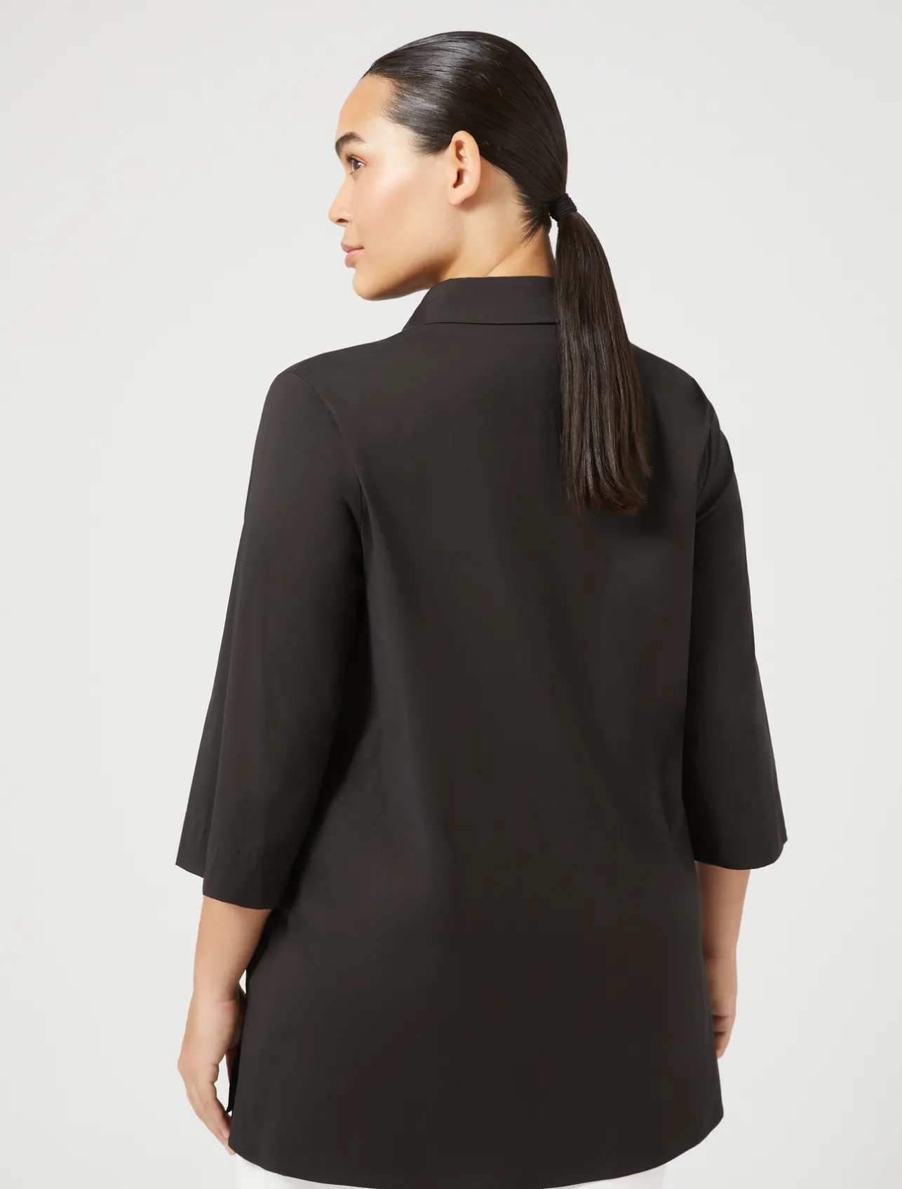Camicia in popeline stretch*Marina Rinaldi Online