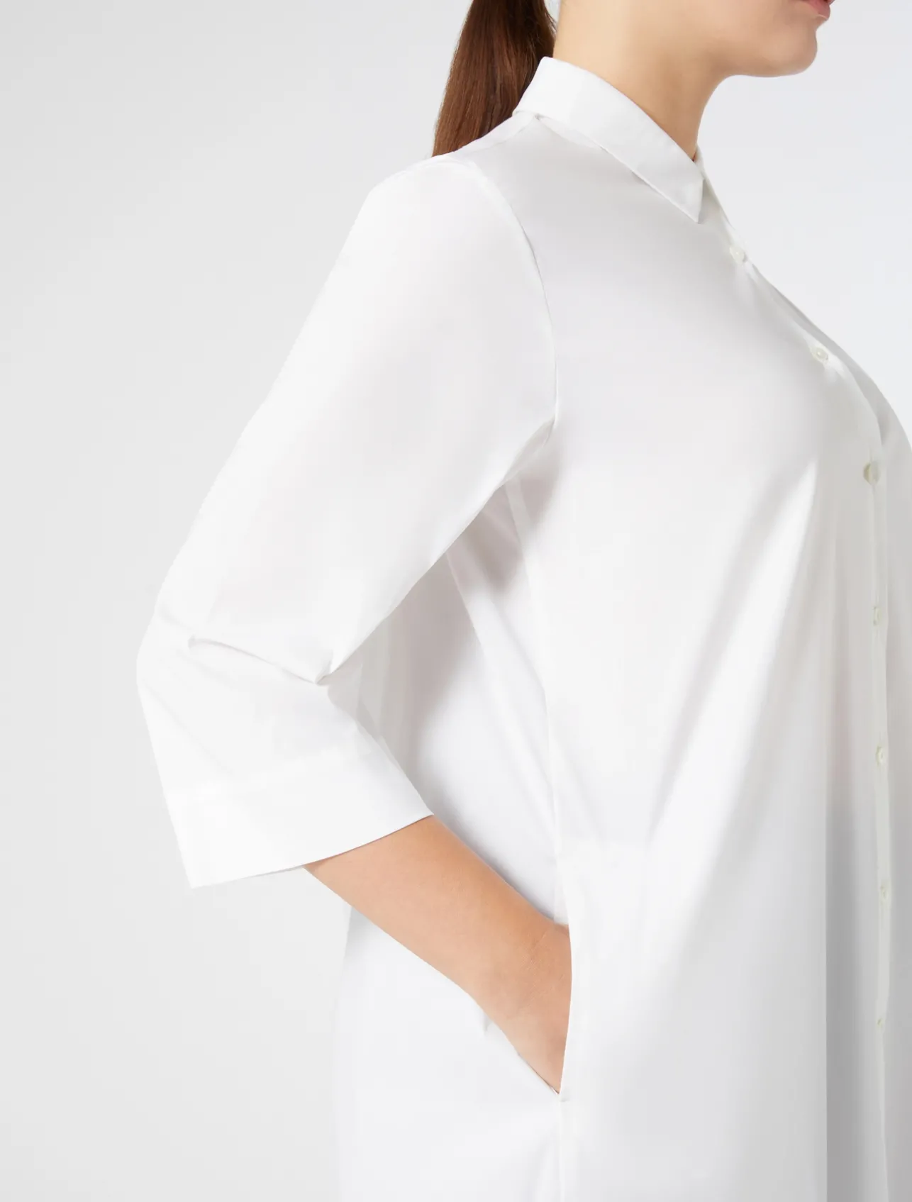 Camicia in popeline stretch*Marina Rinaldi Best