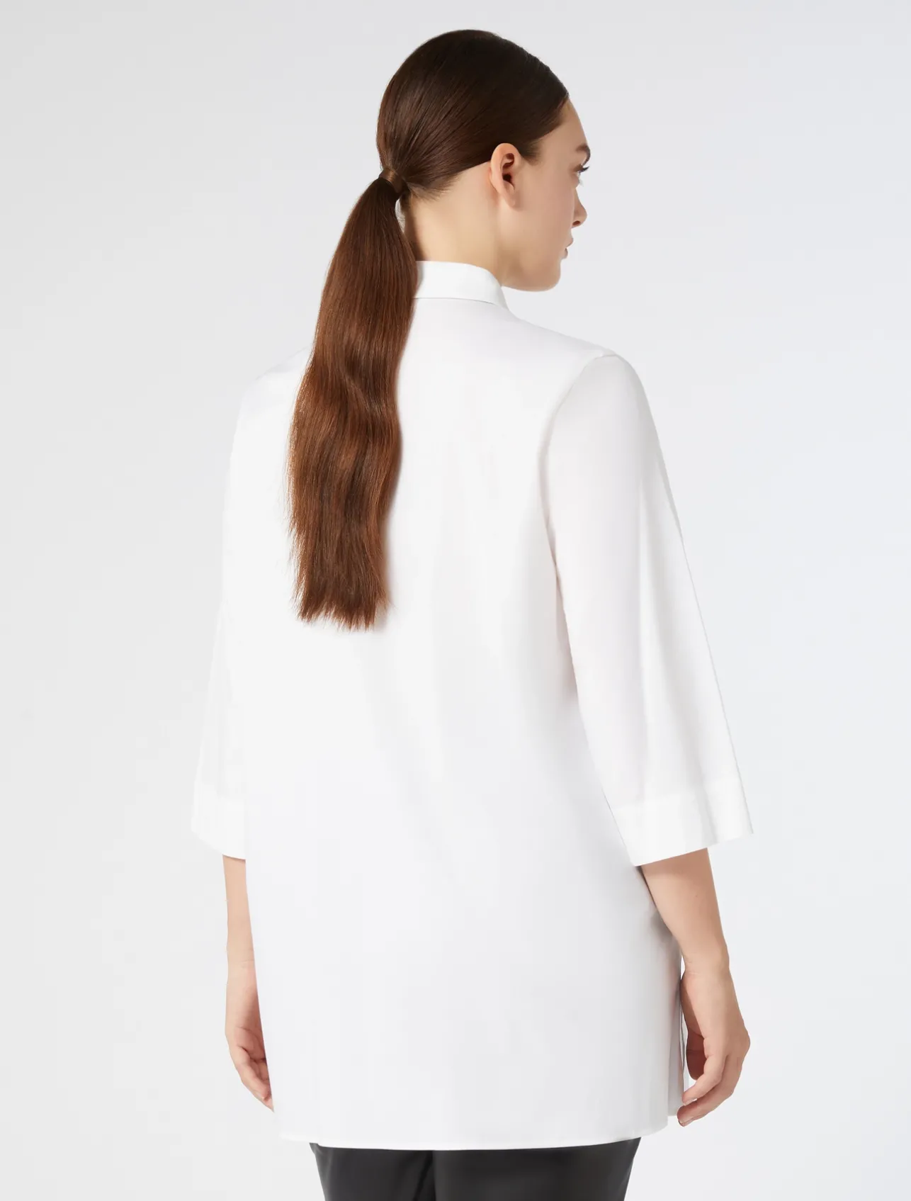 Camicia in popeline stretch*Marina Rinaldi Best