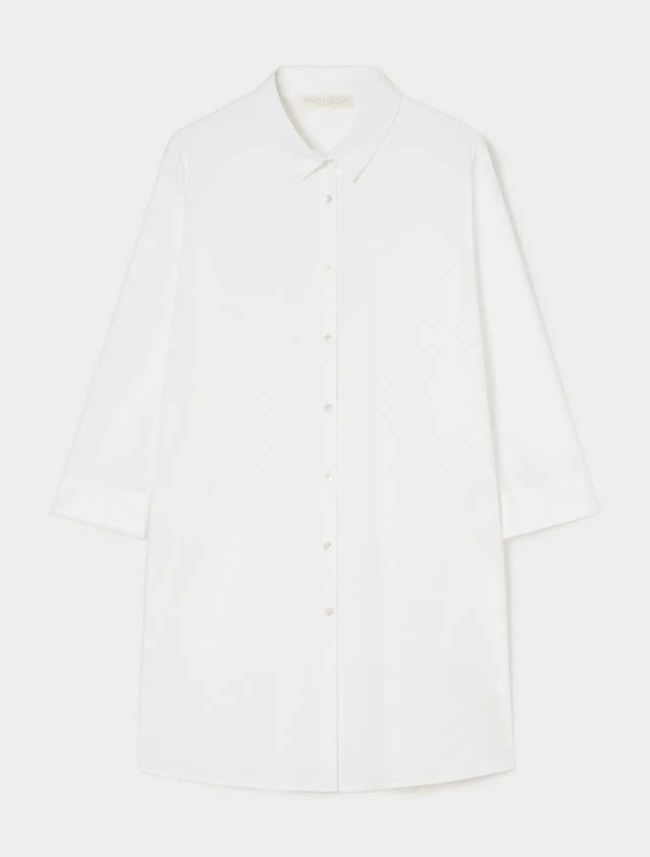 Camicia in popeline stretch*Marina Rinaldi Best