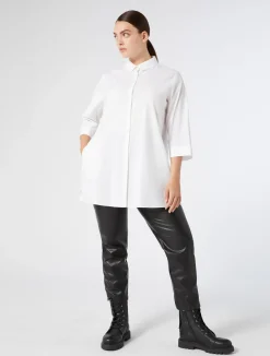 Camicia in popeline stretch*Marina Rinaldi Best