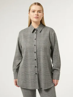 Camicia in Principe di Galles*Marina Rinaldi Outlet