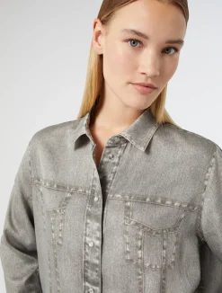 Camicia in raso*Marina Rinaldi Discount