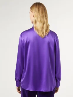 Camicia in raso di seta*Marina Rinaldi Fashion