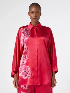 Camicia in raso di seta*Marina Rinaldi Online