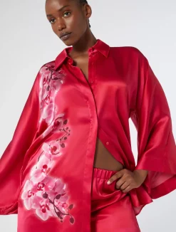 Camicia in raso di seta*Marina Rinaldi Online