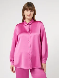 Camicia in raso fluido*Marina Rinaldi Discount