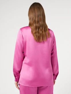 Camicia in raso fluido*Marina Rinaldi Discount