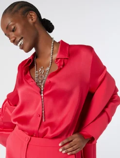 Camicia in satin leggero*Marina Rinaldi Discount