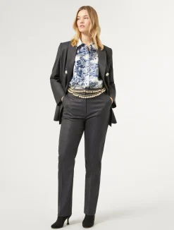 Camicia in twill di seta*Marina Rinaldi New