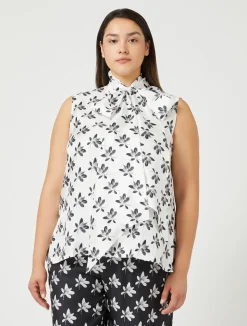 Camicia in twill di seta*Marina Rinaldi Sale