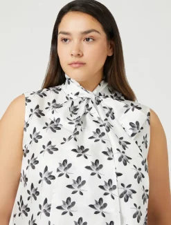 Camicia in twill di seta*Marina Rinaldi Sale