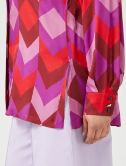 Camicia in twill stampato*Marina Rinaldi Clearance