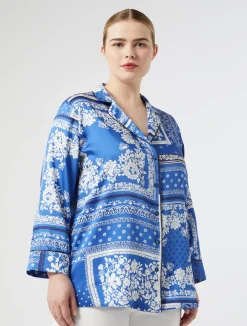 Camicia in twill stampato*Marina Rinaldi Fashion
