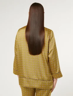 Camicia in twill stampato*Marina Rinaldi Online