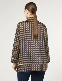 Camicia in twill stampato*Marina Rinaldi Clearance