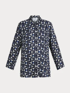 Camicia in twill stampato*Marina Rinaldi New