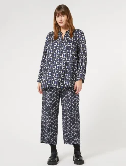 Camicia in twill stampato*Marina Rinaldi New