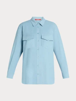 Camicia in velluto*Marina Rinaldi Online