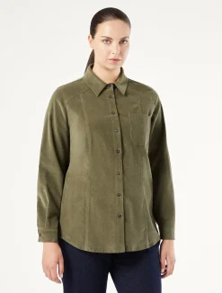 Camicia in velluto di cotone*Marina Rinaldi Hot