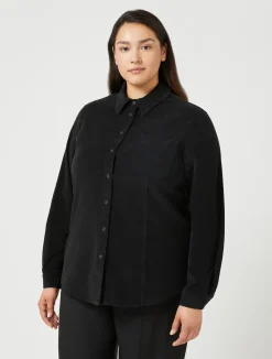 Camicia in velluto di cotone*Marina Rinaldi Outlet