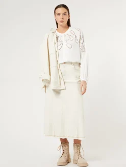 Camicia in viscosa con ricamo*Marina Rinaldi Sale