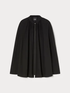 Cappa in crêpe envers satin*Marina Rinaldi Fashion