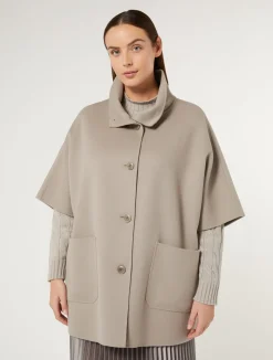 Cappa in double di misto lana*Marina Rinaldi Online