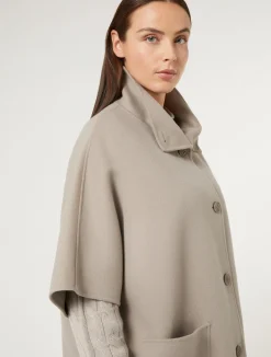 Cappa in double di misto lana*Marina Rinaldi Online