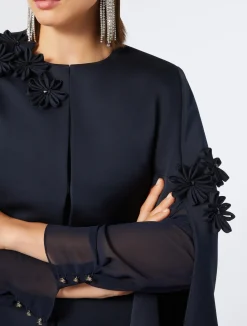 Cappa in duchesse con ricami*Marina Rinaldi Clearance