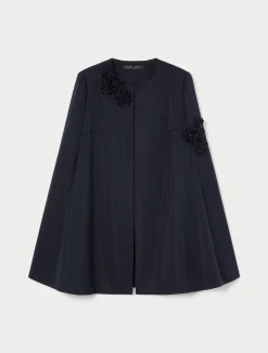 Cappa in duchesse con ricami*Marina Rinaldi Clearance