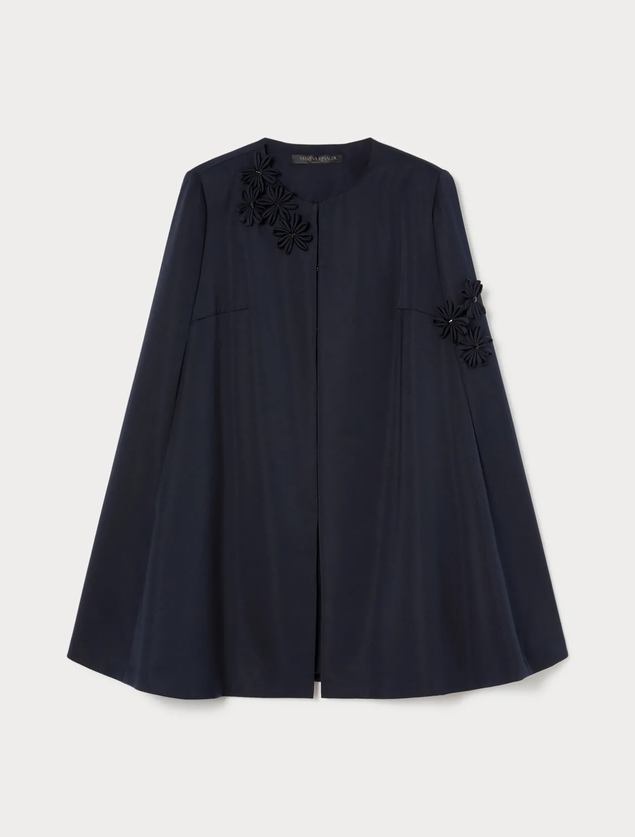 Cappa in duchesse con ricami*Marina Rinaldi Clearance