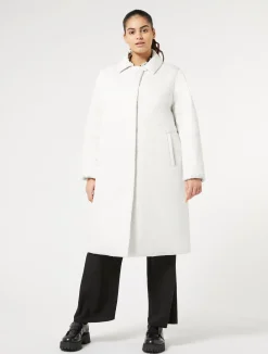 Cappotto imbottito in raso antigoccia*Marina Rinaldi Clearance