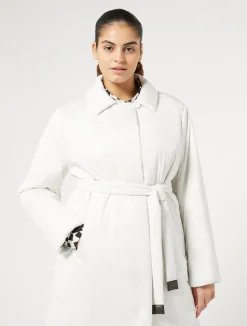 Cappotto imbottito in raso antigoccia*Marina Rinaldi Clearance
