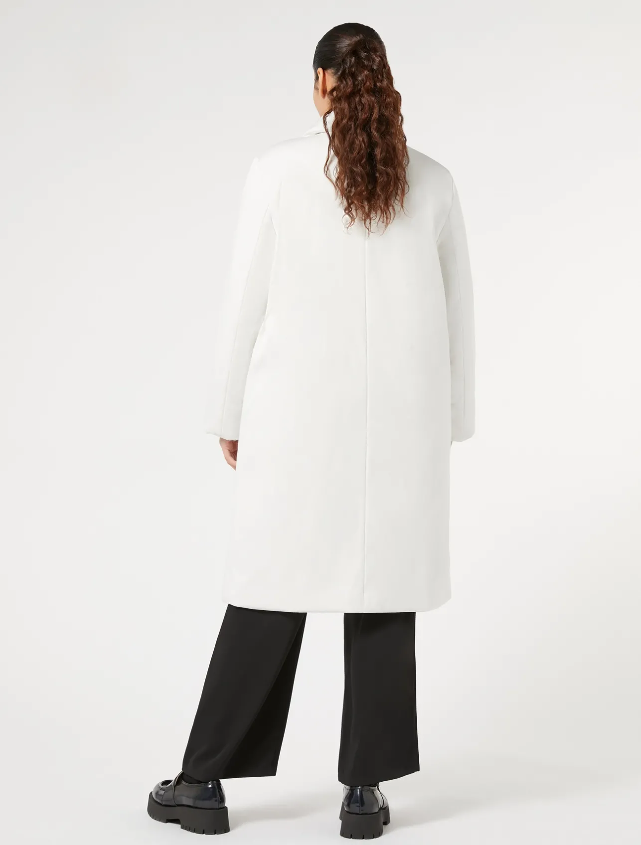 Cappotto imbottito in raso antigoccia*Marina Rinaldi Clearance