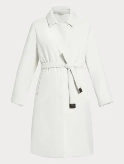 Cappotto imbottito in raso antigoccia*Marina Rinaldi Clearance