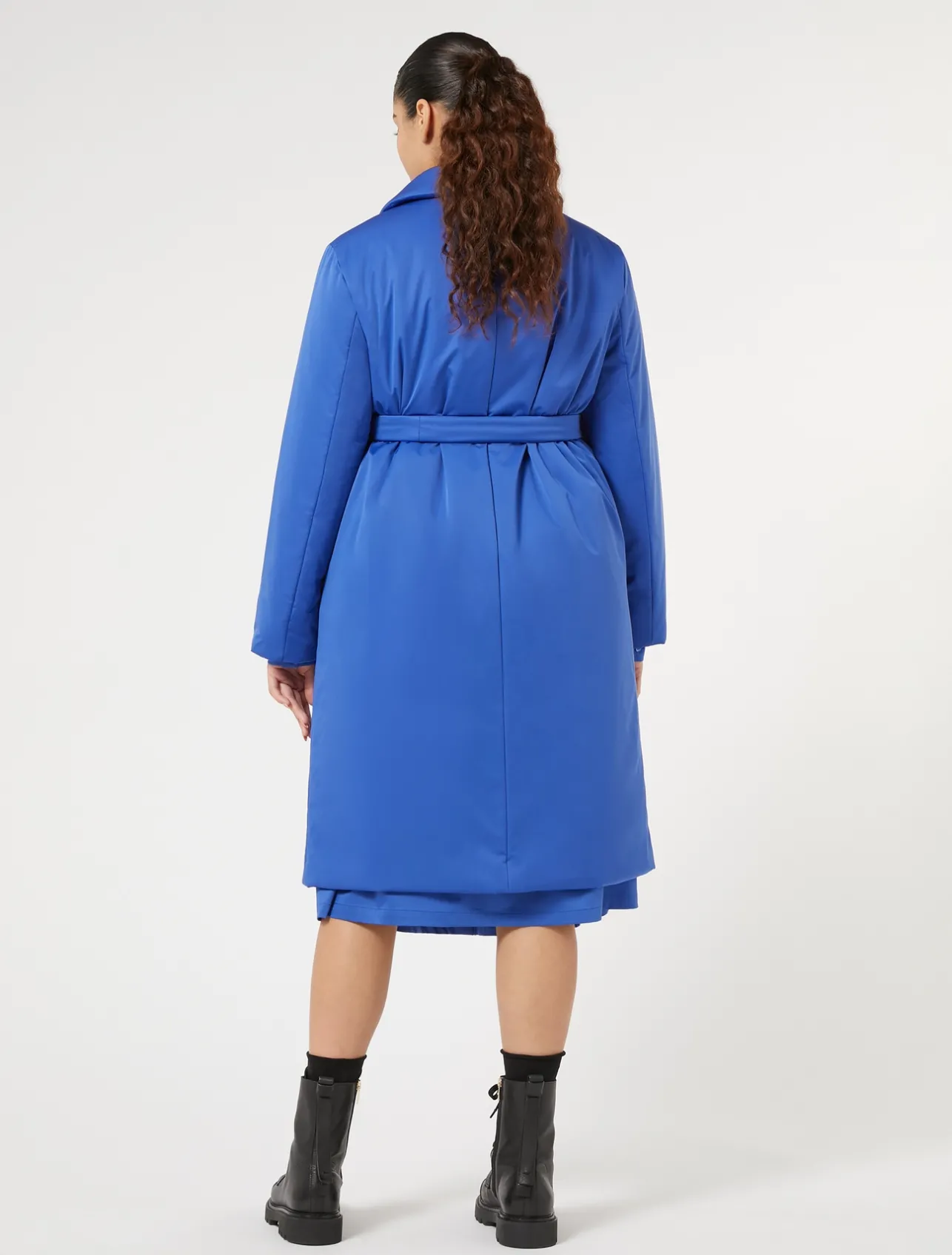 Cappotto imbottito in raso antigoccia*Marina Rinaldi Discount