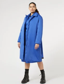 Cappotto imbottito in raso antigoccia*Marina Rinaldi Discount
