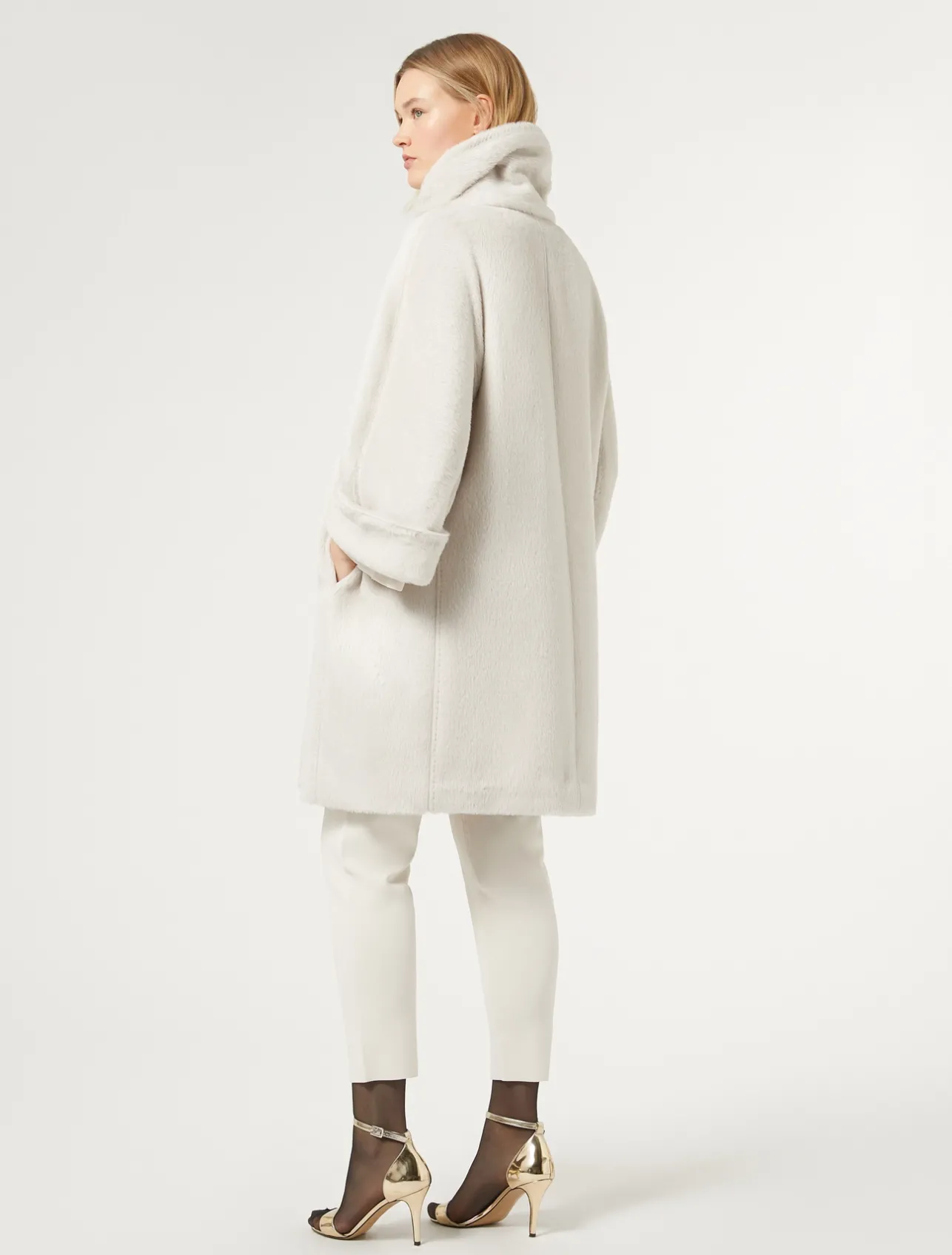 Cappotto in alpaca e lana*Marina Rinaldi Clearance