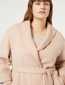Cappotto in double di lana e cachemire*Marina Rinaldi Hot