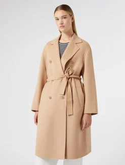 Cappotto in double di misto lana*Marina Rinaldi Online